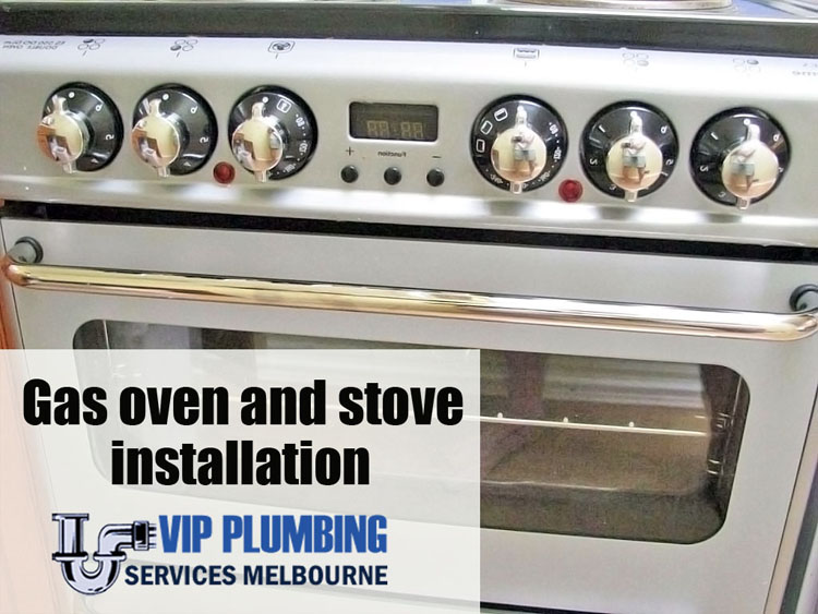 Gas appliance fitting installation services