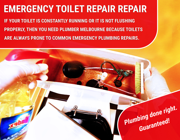 Emergency toilet repair Melbourne